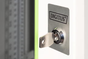 DIGITUS Wandschrank mit Glastür RAL7035 HE 20 DN-19 20U-6/6