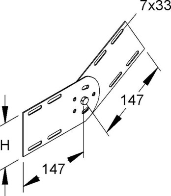 Niedax Gelenk RGV 110 F