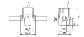 WAGO GmbH & Co. KG Kabelumbau-Stromwandler 200A/1A 0,2 855-4001/200-001