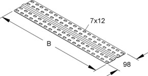 Niedax Stoßstellenleiste RSL 600 E3