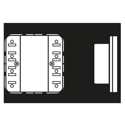 Jung Tastsensor-Modul 1-fach ch AC/DC24V 1-k. 2Sp. CD 5212 TSM