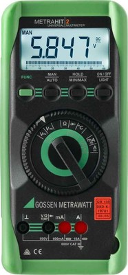 Gossen Metrawatt TRMS Multimeter mit 6000 Digits METRAHIT 2+