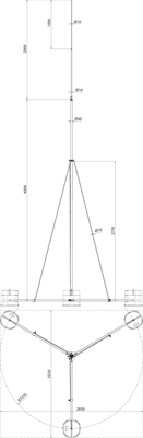 DEHN Fangstange D40/16/10 L6000 Al FSD4016106000#105600
