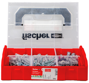 Fischer Deutschl. Sortimentsbox FIXtainer Hält-Alles-Box 532893