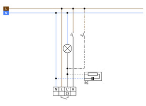 BEG Brück Electronic Bewegungsmelder weiß Indoor180-R m.Rahmen