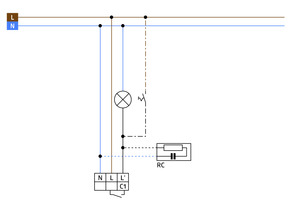 BEG Brück Electronic Bewegungsmelder LC-plus 280 weiß