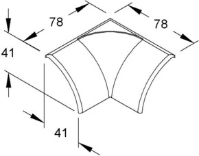 HKL Inneneck cws Eckkanal-System EDKI50.6