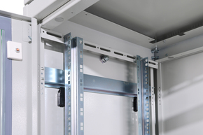 DIGITUS Schrank 22HE 116,4x60x60cm RAL 7035 DN-19 22U-6/6-1