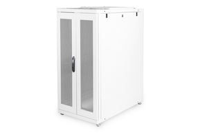 DIGITUS Servers. 26HE 126x60x100cm RAL 7035 perf.Tür DN-19 SRV-26U-1