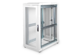 DIGITUS Servers. 26HE 126x60x100cm RAL 7035 perf.Tür DN-19 SRV-26U-1