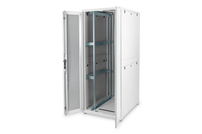 DIGITUS Servers. 42HE 197x80x100cm RAL 7035 perf.Tür DN-19 SRV-42U-8-N-1
