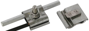 DEHN Uni-Erdungsklemme M8 Rd8-10mm+4-50qmm UEK810AQ450HKSM8V2A