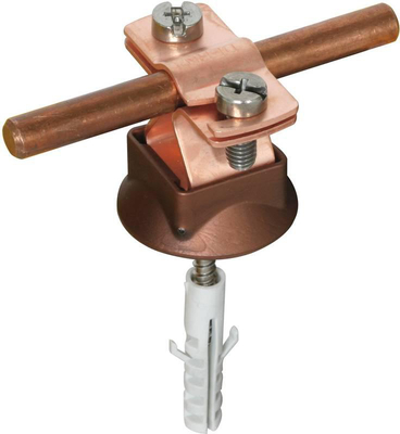 DEHN Leitungshalter NIRO f.Rd 8-10mm LHZS810FL20KSKD8X40C