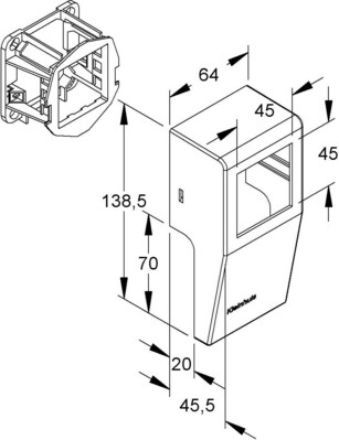 HKL Gerätetank reinweiß 5001L.3