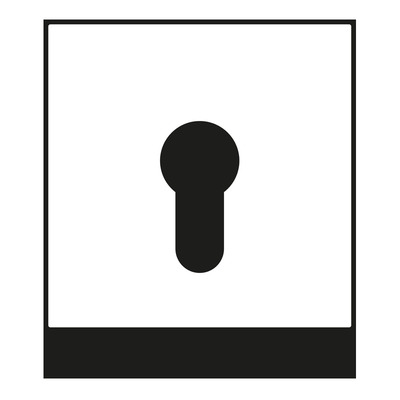 Jung Abdeckung f.Schlüsselschalter AL 2925 D