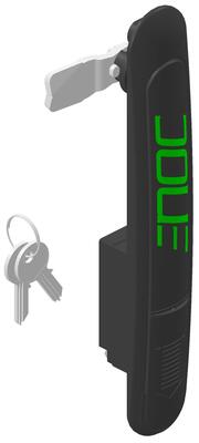 Enoc Schwenkhebelgriff mit Schlüssel C101 LS 85 X1