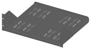 Enoc Fachboden 3HE 400mm tief 30Kg schwarz MH 19400-S