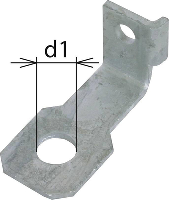 DEHN Anschlussbügel D=11mm f.M11 abgewin AB EXFS IF1 W 11