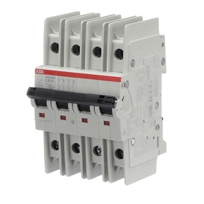 ABB Stotz S&J Sicherungsautomat 10kA 60A 4P SU204M-K60