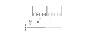 ESYLUX Wand-Bewegungsmelder 180Grad RW ca.16m UP MD 180i/16 BASIC