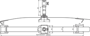 DEHN Halter f. Fangeinrichtung D 10mm HA 10 1FFG120.300V2A