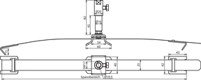 DEHN Halter f. Fangeinrichtung D 10mm HA 10 1FFG120.300V2A