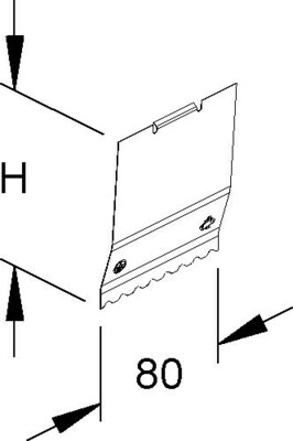 Niedax Trennstegverbinder RTV 110 E2