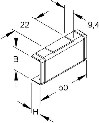 HKL T-Stück reinweiß FT1022.3