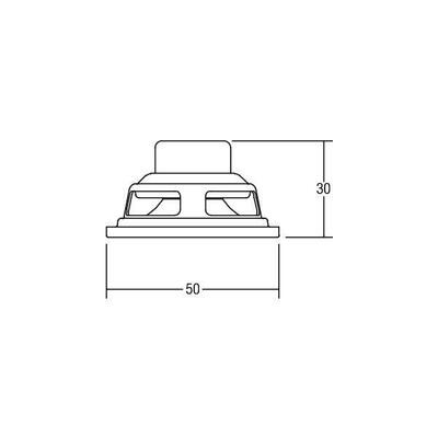 Brumberg Leuchten EB-Lautsprecher weiß 00309607