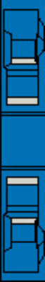 Phoenix Contact Mini-Durchgangsklemme 0,08qmm-4qmm, blau MSB 2,5-RZ BU