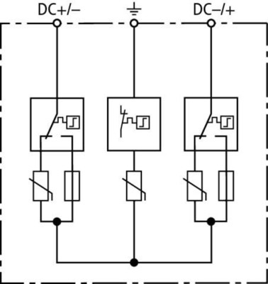 DEHN Überspannungsableiter f. PV-Anl.b. 600VDC DG YPV SCI 600