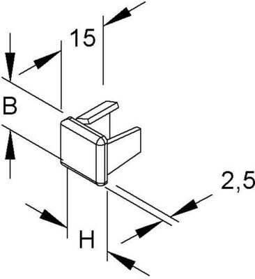 HKL Endstück cws E1515.6