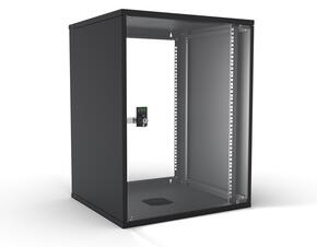 Enoc Economy Wandschrank 15HE 550x500x715mm schwarz W3 15-5-S