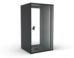 Enoc Economy Wandschrank 21HE 550x500x980mm schwarz W3 21-5-S