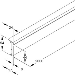 HKL Kanal Sockelleistenkanal T/SD50.6