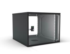 Enoc Economy Wandschrank 9HE 550x600x448mm schwarz W3 9-6-S