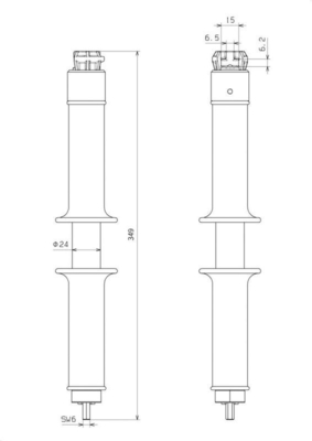 DEHN Erdungsgriff EG 00 4A VI