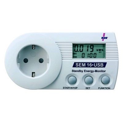NZR Standby Energy-Monitor +Datenkabel,Software SEM-LOG 16+