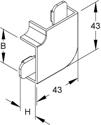 HKL Flachwinkel gr FW2030.1
