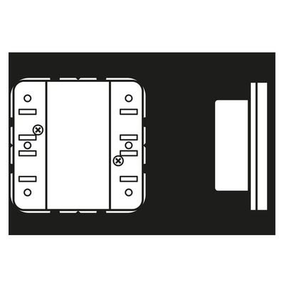 Jung eNet Funk-Wandsender-Modul 3-fach FM CD 5003 M