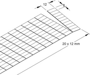 HKL Beschriftungsstreifen 1001.BEZ
