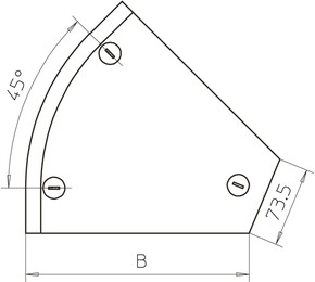 OBO Bettermann Vertr Deckel DFB 45 200 DD