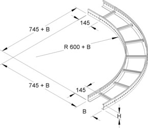 Niedax Großer Bogen KLBG 60.503