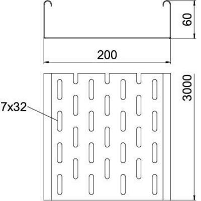 OBO Bettermann Vertr Kabelrinne MKS MKS 620 A2