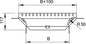 OBO Bettermann Vertr Anbau-Abzweigstück 7120117