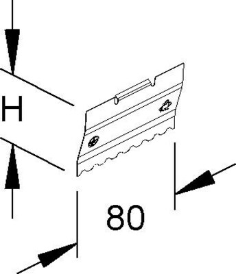 Niedax Trennstegverbinder RTV 50 E2