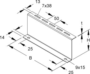 Niedax Distanzprofile RZP 120/100
