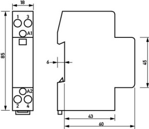 Doepke Schütz 2 Öffner HS 1-230AC/20-02
