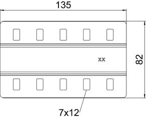 OBO Bettermann Vertr Stoßstellenleiste SSLB 150 FS