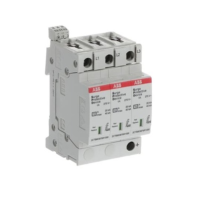 ABB Stotz S&J Überspannungsschutz Typ2 TN-C 3 20kA OVRT23L40-275P TS QS